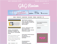 Tablet Screenshot of giftsandgreetingsreview.com